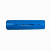 Batterie de remplacement pour lampe torche 26980 L8 SBT90.2 FT05 3050LM 711M, 26980 6000mAh 3.7V ICR26980 6A
