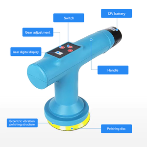 New Arrival Industrial <b>Cordless</b> <b>Car</b> <b>Polisher</b> Wax Polishing Tool DIY High Efficiency 60-Minute Battery Polishing Polishing Pad - Product Image 3