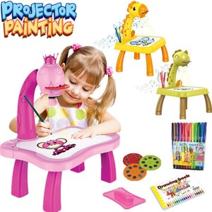 Kinder-Projektions-Malboard, Multifunktionales Leuchtendes Schreib- und Zeichenpad für Kinder - Product Image 5