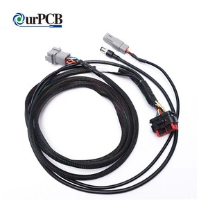 Custom Electronic Wire Harness With Molex JST Connector 100% Tested Tinned Copper <b>Cable</b> For Smart POS Payment Terminal Internal - Product Image 1