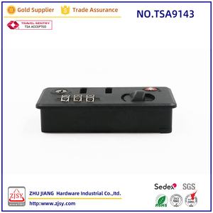 TS9143 प्लास्टिक अनुकूलित रंग सामान <span class=keywords><strong>tsa</strong></span> कस्टम लॉक सुरक्षा 3 अंकों का संयोजन जिपर लॉक - Product Image 2