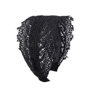 2 bandeaux noirs en dentelle et résille pour femmes, élastiques, antidérapants, larges, doux, accessoires de mode, cadeau pour le quotidien et les fêtes - Product Image 5
