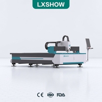 Coupeur de tôles en acier inoxydable économique LX3015FA, machine de découpe laser simple et peu coûteuse pour la découpe de tôles métalliques