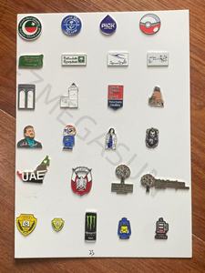 Arabia Saudita Omán Qatar Bahrein Kuwait Teléfono móvil Etiqueta Insignia Pin de metal Broches Pins - Product Image 5