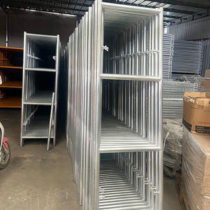 Échafaudage en H de style industriel pour la construction de façades d'escaliers en acier Cadre d'échelle au design moderne pour la construction d'hôtels - Product Image 6