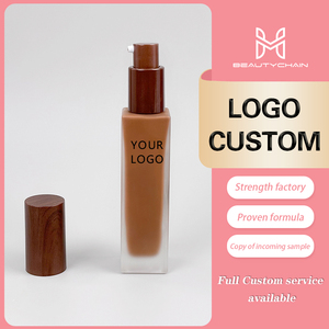 HKH Custom Makeup Cosmetics <b>Foundation</b> 24h Wear <b>Foundation</b> Full Coverage Matte Liquid <b>Foundation</b> Mineral Makeup for Black Skin - Product Image 5