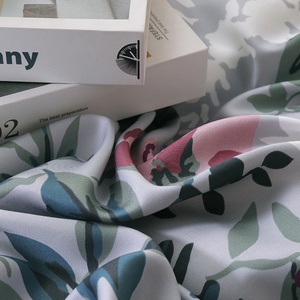 Wholesale Queen <b>King</b> <b>Size</b> Customized Eco-friendly 100% Printed Bamboo <b>Sheet</b> Set Cooling Bedding Set Duvet Cover with Pillowcase - Product Image 2