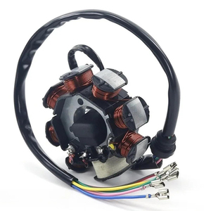 Bobina de encendido para motores de motocicleta, 8 bobinas, 5 cables, <span class=keywords><strong>estator</strong></span> magneto para GY6 125cc 150cc, ciclomotor, ATV, buggy, scooter, Go Kart - Product Image 2