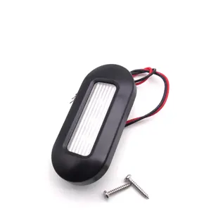 12V LED Side Markerโคมไฟสัญญาณไฟนำทางสำหรับพอร์ตStarboard Marineเรือ-สีแดง