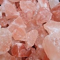 Pierres de massage au sel de l'Himalaya, pierre naturelle chauffante pour spa, pierre énergétique chaude, cristal de sel pour le visage, bain de sel et savon de massage