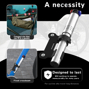 Mini Inflador Portátil BOMB para Bicicleta de Montaña, Bomba de Mano para Bicicleta, Bomba de Aire, Accesorios para Bicicleta, Bombas de Bicicleta Portátiles - Product Image 5