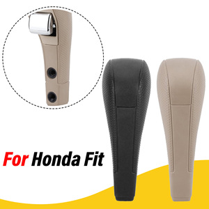Car Gear <b>Knob</b> For Honda Fit 54130-SEL-T81ZC Plastic Ergonomic <b>Shift</b> <b>Knob</b> Black And Off White - Product Image 4