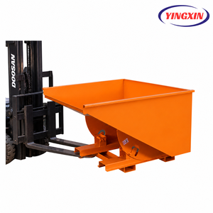 Contenedor de Acero Galvanizado con Tapa <span class=keywords><strong>Abierta</strong></span> para Reciclaje de Chatarra, Recolección de Residuos Industriales - Product Image 1