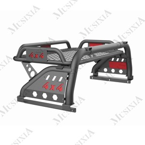 MusixiA 4x4 porta porta porta porta porta porta-letto in acciaio nero <span class=keywords><strong>con</strong></span> <span class=keywords><strong>cestello</strong></span> per Ford F150 Tacoma Hilux Nissan - Product Image 6
