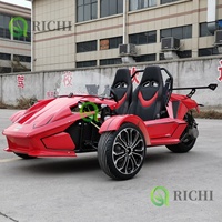 Siège Confortable 350cc Véhicule Tout-Terrain à Trois Roues à Essence pour Adultes, Accessoire de Voiture Jeep, Type Poussette de Dune