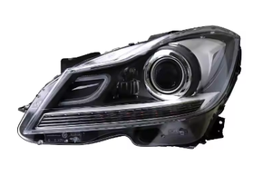 ไฟหน้า LED แบบปรับทิศทางได้ WELIFTRICH สำหรับ Mercedes Benz C-Class W204 ปี 2011-2013 OEM 2048203539 2048203639 - Product Image 2