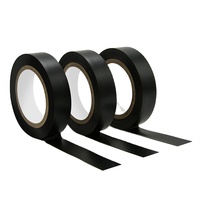 Cinta Autoadhesiva de PVC Ignífuga de Bajo VOC para Arnés de Cables, 19mm x 10m, Grado Automotriz, Aislamiento de Alta Temperatura