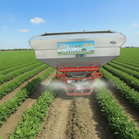 Épandeur d'engrais à trémie en acier inoxydable pour tracteur agricole, idéal pour l'aquaculture et l'élevage d'insectes – Fabricant chinois Runzecheng – Vente chaude