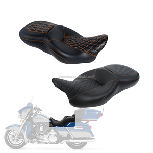 Siège conducteur et passager CC Rider XF2906C52-01-<span class=keywords><strong>B</strong></span> compatible avec Harley Touring Street Road Glide <span class=keywords><strong>King</strong></span> 2014-2018 - Product Image 1