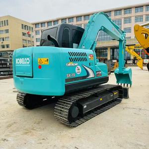 Excavadora Kobelco de 7.5 Toneladas, Equipo Pesado Usado con Cucharón de Excavación - Product Image 6