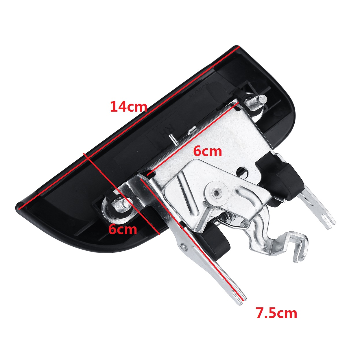 Couvercles Poignée De Porte Pour Nissan Pathfinder R51 (2005-2012) - Protection Contre Rayures, Design Chrome Et Noir - Lot 2 Pièces