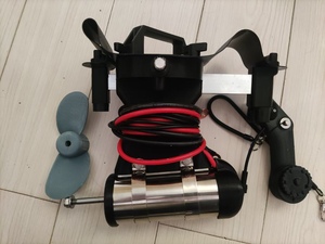 Yak 12V 24V Brushless Motor System Handle Control High Thrust Kayak Boat Propeller Can Backward with Fixing Parts - Product Image 6