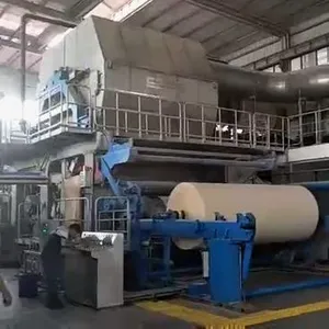 Bamboo Pulp Toilet Tissue Paper Manufactured Making Machine For Paper Product Making Machinery