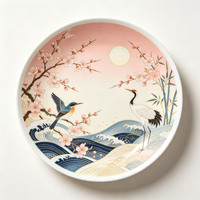 Service de Table Personnalisable en Porcelaine Dorée et Porcelaine Fine – Style Traditionnel de Luxe en Céramique
