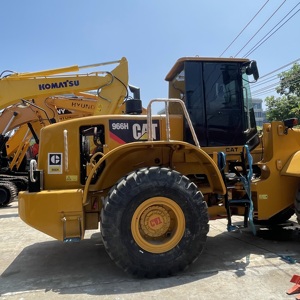 รถตักล้อยาง CAT 966H มือสอง 23 ตัน รถตักหน้า CAT 966 H เครื่องจักรกลหนักสำหรับงานก่อสร้าง - Product Image 4