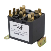 Relais de Potentiel SPST-NC de Remplacement pour Compresseur de Climatiseur, Capacité de Commutation 50A, 215-225V 50/60 Hz, pour Système CVC à Pompe à Chaleur