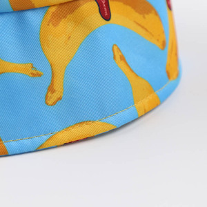Wholesale <strong>Cheap</strong> All-Over Banana Printed Pattern Unisex Polyester <strong>Bucket</strong> <strong>Hats</strong> Fashionable Summer Protection Casual Outdoor Travel - Product Image 6