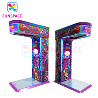 Funspace Kids Máquina de juego de boxeo con monedas Punching Ultimate Punching Arcade Punch Game Boxer Machine para Game Center
