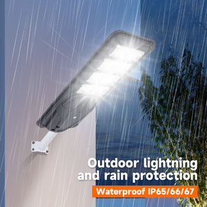 Farolas Solares Inteligentes de 100-500W para Campos de Fútbol, Instalación Conveniente, Farolas Integradas IP65 para Uso en Exteriores - Product Image 2