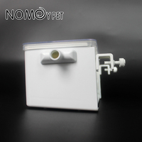 Nouveaux accessoires d'aquarium boîte de filtre à eau en plastique suspendue de taille moyenne filtre de réservoir de tortue d'aquarium
