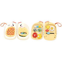 Jouet musical pour bébé avec 8 touches, 10 mélodies, sons d'animaux, éducation précoce, contes anglais, berceuses, cadeau
