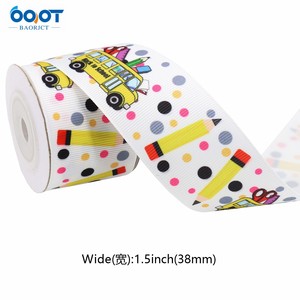 Ruban pour la rentrée scolaire, boîte cadeau DIY, emballage, cadeau pour banquet scolaire et banquet du centenaire, ruban tissé, ruban d'anniversaire - Product Image 6