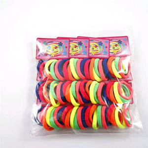 IFOND Juego de Coleteros Elásticos de Nailon Coloridos de 5 cm, Ecológicos y Modernos, con Tarjeta Personalizable para Hombres y Mujeres, para Uso Diario - Product Image 2