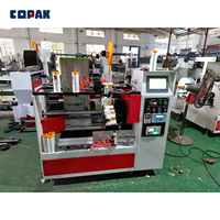 Machine automatique de fabrication de papier de masquage COPAK BX-600 avec option papier crépon, cœur PLC, puissance 1,5 kW