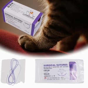 Suturas Quirúrgicas Veterinarias Absorbibles PetCare, Material Plástico, Certificación CE, Dispositivo Médico Clase II <span class=keywords><strong>para</strong></span> <span class=keywords><strong>Perros</strong></span> - Product Image 1