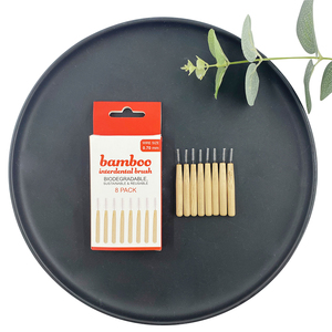<span class=keywords><strong>Spazzolini</strong></span> <span class=keywords><strong>Interdentali</strong></span> in Bambù Ecologici e Biodegradabili, 8 Pezzi/Confezione, Riutilizzabili con Logo Personalizzabile - Product Image 4