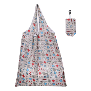 Riutilizzabile all'ingrosso eco-friendly grande massa Rip-Stop impermeabile borsa della spesa su misura in Nylon lavabile in Nylon pieghevole - Product Image 6