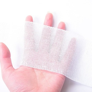 Venda de algodón tejido sin elasticidad, vendaje protector deportivo para boxeo, rollo de gasa de algodón de alta densidad. - Product Image 3