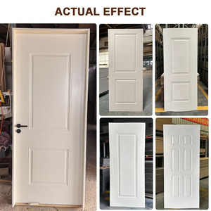 <span class=keywords><strong>Porte</strong></span> intérieure moderne en MDF/HDF blanc moulé, à âme pleine, en bois, pour projets <span class=keywords><strong>d</strong></span>'appartements, <span class=keywords><strong>d</strong></span>'hôtels et de entrepreneurs – Vente en gros usine - Product Image 6