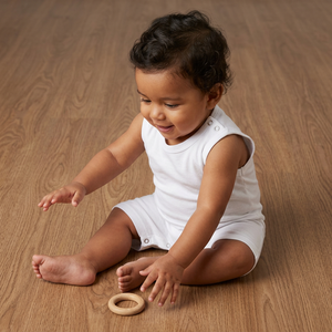 Offre Spéciale organique OCS coton bébé body doux Interlock nouveau-né noël père noël barboteuses bambou tissu fait bébé filles vêtements - Product Image 2