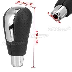 Palanca de Cambios Automática para Mazda 6/GG GH 8 CX-7 MX5 RX8 3 BK BL, Palanca de Cambios Cromada, Cuero PU - Product Image 6