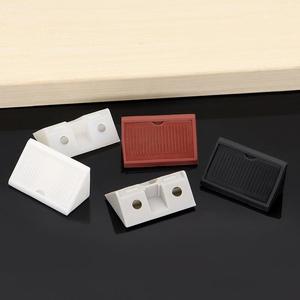 Wiring Accessories Thickened Plastic Corner <b>Brackets</b> 90-Degree Right Angle Furniture Integrated Cabinet Board Support Integrated - Product Image 3