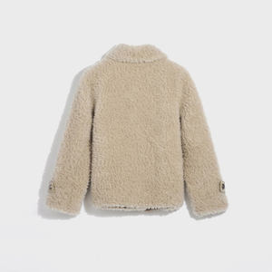 Da donna rosa marrone <span class=keywords><strong>Trench</strong></span> <span class=keywords><strong>corto</strong></span> da donna finto elegante grigio per lunghe pellicce finte da donna - Product Image 6