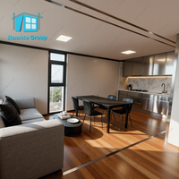 Ventes directes usine – Villa préfabriquée de haute qualité 20, 30 ou 40 pieds avec 2 chambres, maison mobile compacte extensible en conteneur