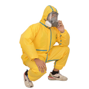 Traje de Protección Química de Cuerpo Completo, Resistente a Ácidos y Álcalis, para Laboratorio, Industria, Pintura en Aerosol, Ropa de Trabajo, Costuras Soldadas, Material PP - Product Image 3