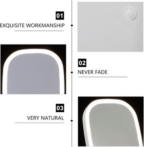 <b>LED</b> Light Magnifying Desktop Makeup <b>Mirror</b> with 360 Swivel Personalized Design Double Sided 10X Zoom - Product Image 2